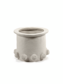 Beige vaas Molly met knopen Serax