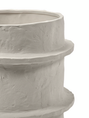 Beige vaas Molly met randen Serax