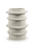 Beige vaas Molly met randen Serax