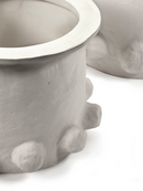 Beige vaas Molly met knopen Serax