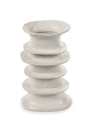 Beige vaas Billy met randen Serax