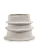 Beige vaas Molly met randen Serax