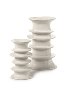 Beige vaas Billy met randen Serax